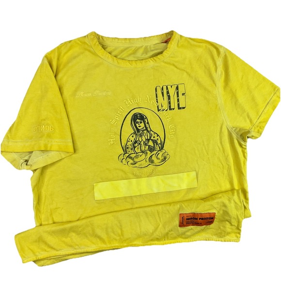 Heron Preston Other - Heron Preston Holy Spirit NYC T-Shirt Men Sz M Short Sleeve Graphic Tee Black